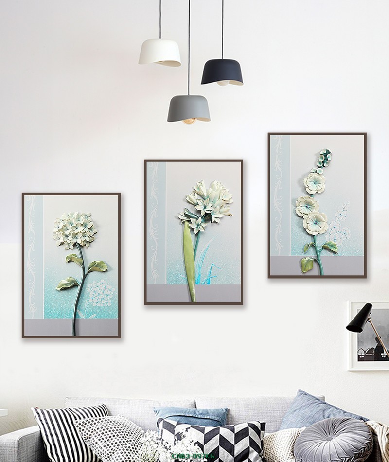 Hoa 3D cách điệu CHB3-097KG